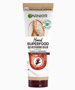 Garnier Hand Superfood Repairing Balm With Cocoa And Ceramide