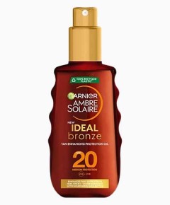 Ambre Solaire Ideal Bronze Tan Enhancing Protection Oil 20 SPF