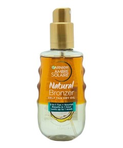 Ambre Solaire Natural Bronzer Self Tan Dry Oil With Coconut Oil