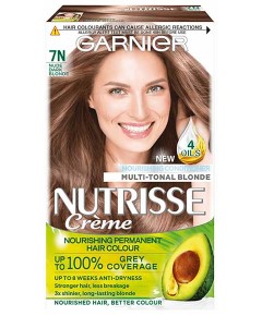 Nutrisse Creme Permanent Nourishing Hair Color 7N Nude Dark Blonde