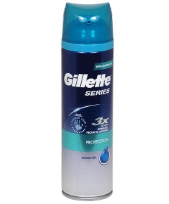 Gillette Series Protection Shave Gel With Almond Oil