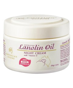 Australian Lanolin Oil Night Cream With Vitamin E