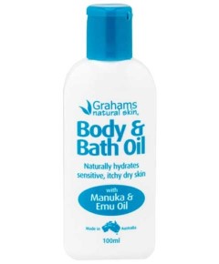 Body And Bath Oil With Manuka And Emu Oil