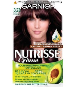 Nutrisse Creme Permanent Nourishing Hair Colour 3.23 Dark Quartz