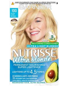 Nutrisse Ultra Permanent Nourishing Hair Colour Camomile 100 Extra Light Blonde