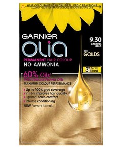 Olia Permanent Hair Color 930 Caramel Gold