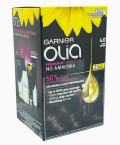 Olia Permanent Hair Color 4.0 Dark Brown