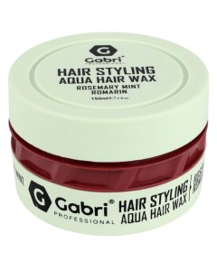 Gabri Hair Styling Auqa Hair Wax With Rosemary And Mint