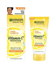 Even And Matte Vitamin C Protective Cream SPF30