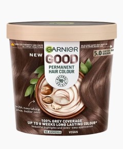 Garnier Good Permanent Hair Colour 5.0 Coffee Roast Brown