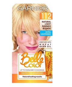 Belle Color Creme Permanent 112 Natural Light Summer Blonde
