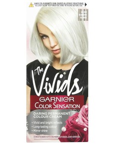 The Vivids Color Sensation Daring Permanent Hair Colour Cream Silver Diamond Blonde