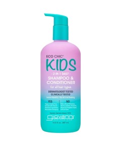 Eco Chic Kids 2 In 1 Daily Shampoo And Conditioner