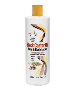 Nat Skin Black Castor Oil Hand And Body Lotion