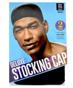 Deluxe Stocking Cap Black HDS01 