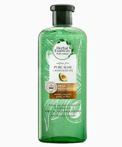 Real Botanicals Pure Aloe Avocado Oil Dry Scalp Shampoo