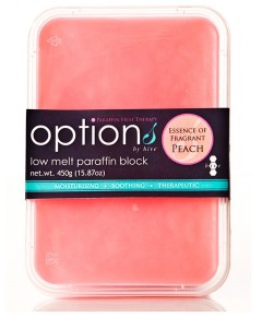 Hive Peach Paraffin Wax Block