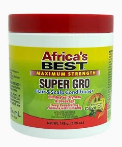 Africas Best Maximum Strength Super Gro Hair And Scalp Conditioner