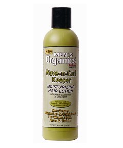 Mens Organics Wave N Curl Keeper Moisturizing Hair Lotion