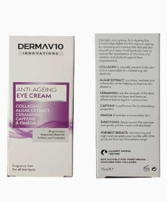 Derma V10 Anti Ageing Eye Cream
