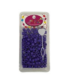 Hair Beads Mix Purple