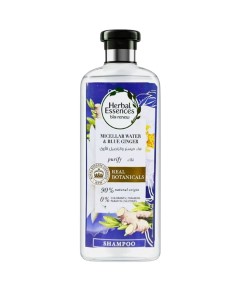 Herbal Essences Micellar Water And Blue Ginger Shampoo
