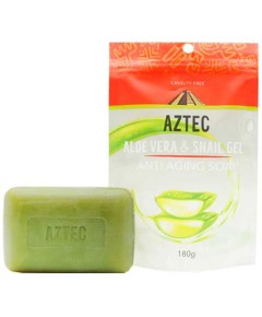 Aloe Vera And Snail Gel Anti Aging Soap
