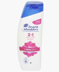 2 In 1 Smooth And Silky Anti Dandruff Shampoo Conditioner