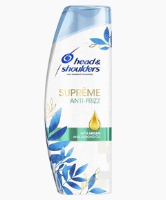 Head And Shoulders Supreme Anti Frizz Shampoo With Argan And Almond Oil