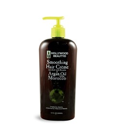 Hollywood Beauty Smoothing Hair Creme with Keratin and Argan Oil from Morocco