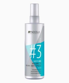 Indola Style 3 Setting Volume And Blow Dry Spray
