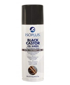 Black Castor Oil Sheen Spray With Coconut Oil