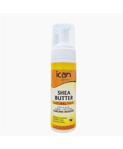 Ican Shea Butter Hold And Shine Curling Mousse