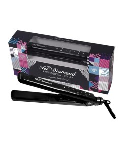 Ice Diamond Professional Hair Straightener Styler Black