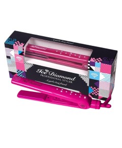 Ice Diamond Professional Hair Straightener Styler Pink