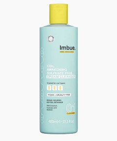 Imbue 01 Cleanse Curl Awakening Sulphate Free Cream Cleanser