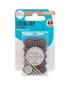 Invisibobble 5X Pretzel Brown Power Hair Tie