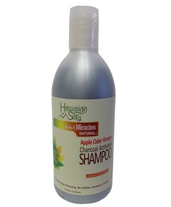 Hawaiian Silky 14 In 1 Miracles Apple Cider Vinegar Charcoal Activated Shampoo