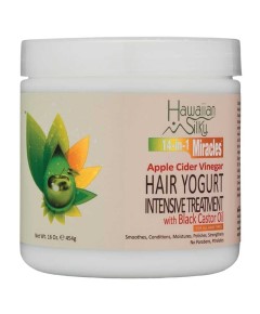 Hawaiian Silky 14 In 1 Miracles Apple Cider Vinegar Hair Yogurt Intensive Treatment