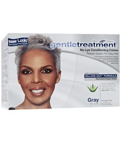 Gentle Treatment No Lye Conditioning Creme Relaxer For Gray Hair