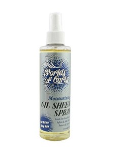Worlds Of Curls Moisturizing Oil Sheen Spray