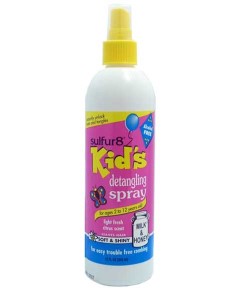 Sulfur 8 Kids Soft And Shiny Detangling Spray