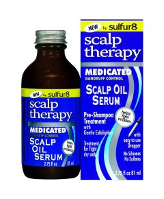 Sulfur 8 Scalp Therapy Medicated Dandruff Control Scalp Oil Serum