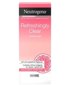 Neutrogena Refreshingly Clear Pink Grapefruit Oil Free Moisturiser