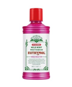Euthymol Mouthwash Mild Mint Zero Percent Alcohol