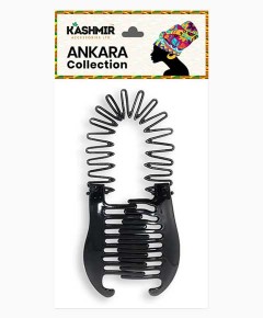 Ankara Collection Interlocking Twin Slide Flexi Comb 2587