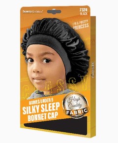 Beauty Ambition Classy Babies Under 5 Silky Sleep Bonnet Cap 7324