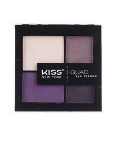 Kiss New York Quad Eyeshadow KQS02 Purple
