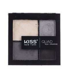 Kiss New York Quad Eyeshadow KQS04 Grey