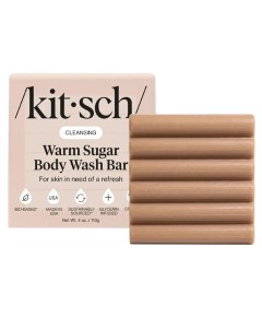 Kitsch Cleansing Warm Sugar Body Wash Bar